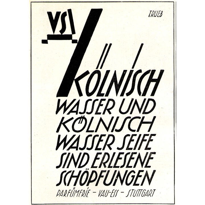 Kölnisch Wasser by Vau-Ess perfume bottle