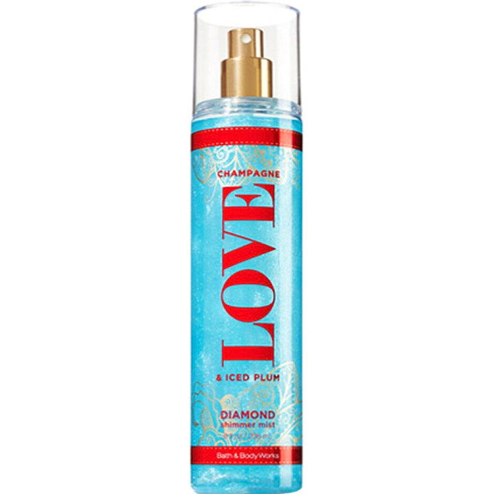 Love - Champagne & Iced Plum by Bath & Body Works perfume bottle