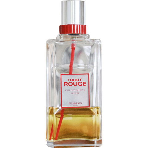 Habit Rouge (Eau de Toilette Légère) by Guerlain perfume bottle