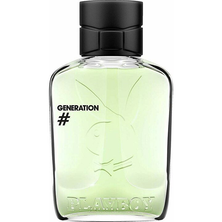 #generation for Him EDT by Playboy perfume bottle