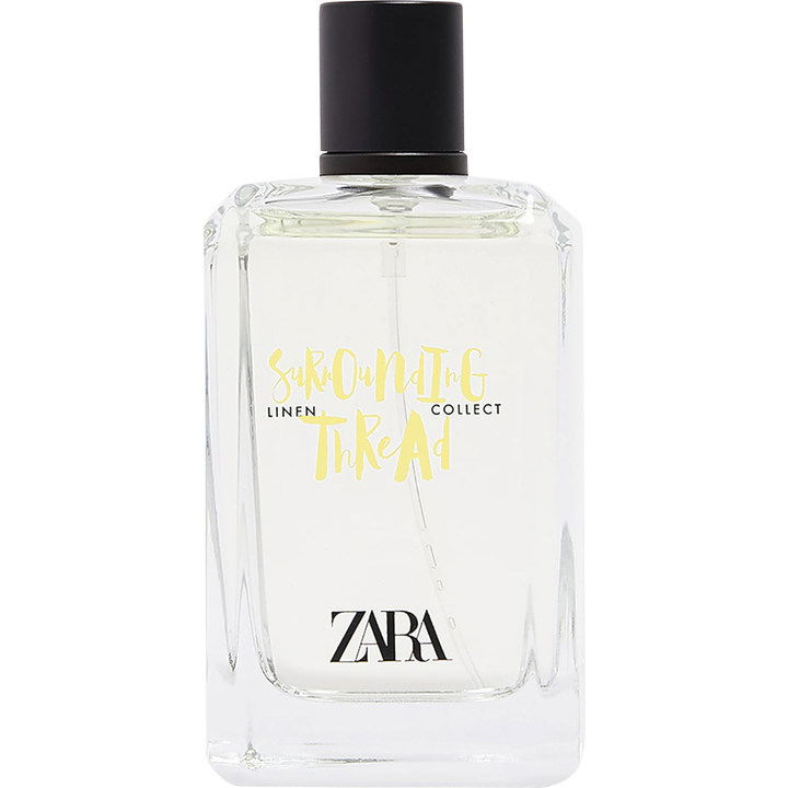 Linen Collect - Surrounding Threat by Zara perfume bottle