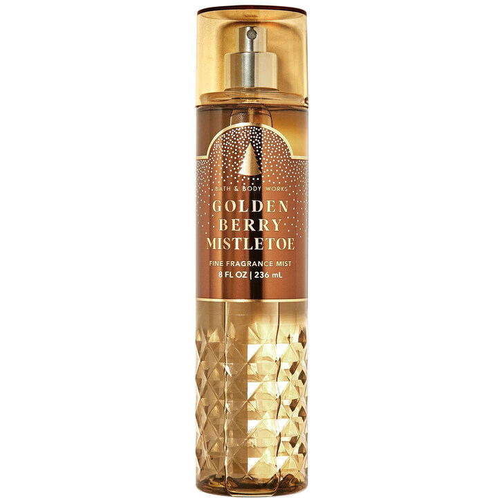 Golden Berry Mistletoe by Bath & Body Works perfume bottle