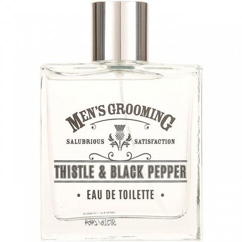 Men's Grooming - Thistle & Black Pepper by The Scottish Fine Soaps Company perfume bottle