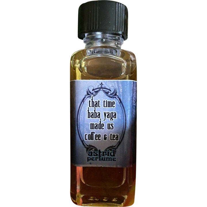 That Time Baba Yaga Made Us Coffee & Tea by Astrid Perfume / Blooddrop perfume bottle