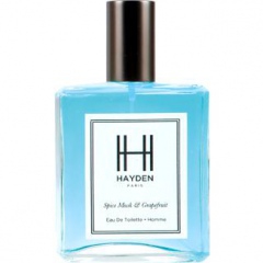 Spice Musk & Grapefruit by Hayden perfume bottle