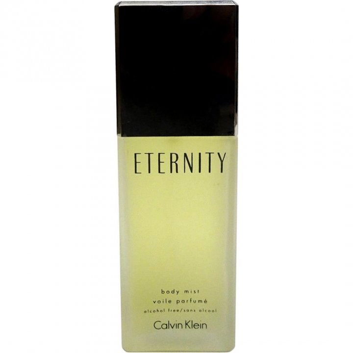 Eternity (Body Mist) by Calvin Klein perfume bottle