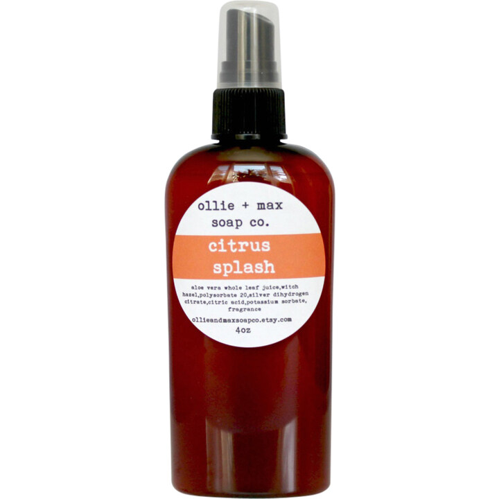Citrus Splash by Ollie + Max Soap Co. perfume bottle