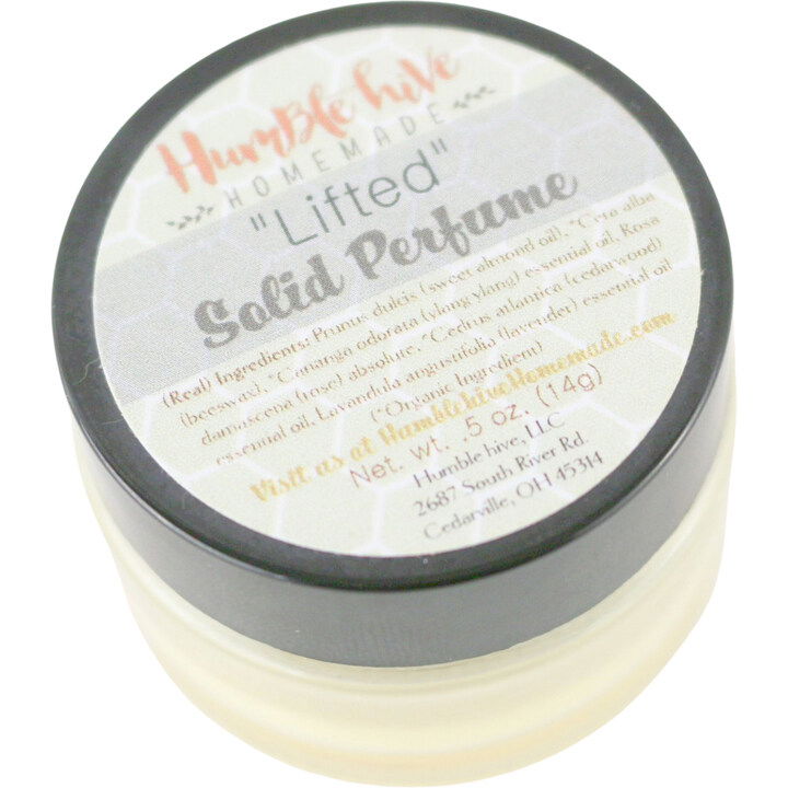 Lifted by Humble Hive Homemade perfume bottle