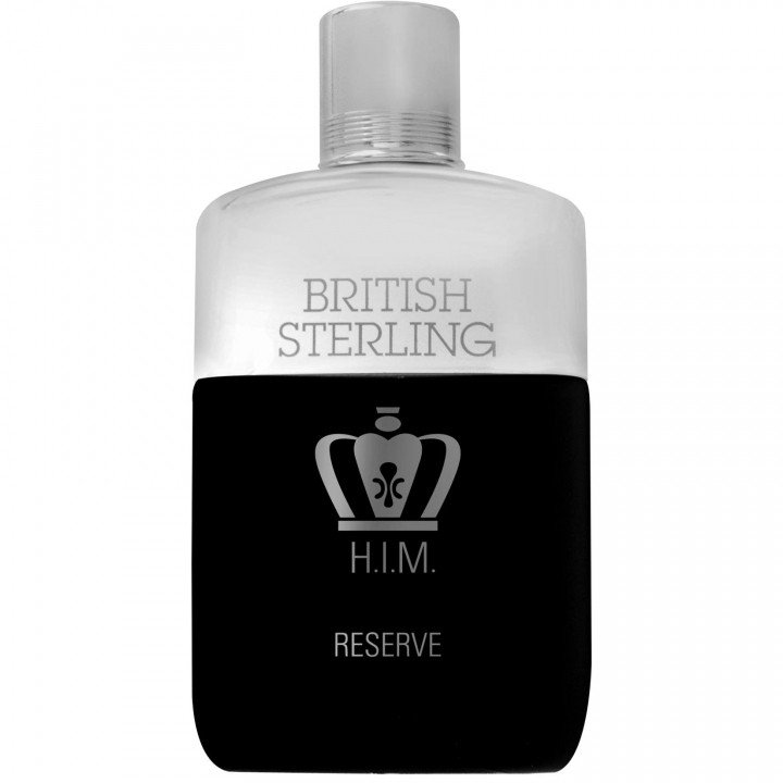 British Sterling H.I.M. Reserve by Dana perfume bottle