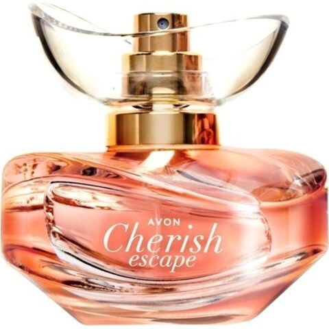Cherish Escape by Avon perfume bottle