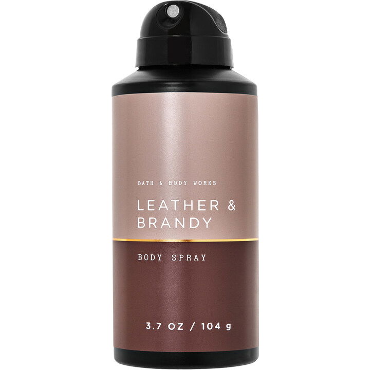 Leather & Brandy (Body Spray) by Bath & Body Works perfume bottle