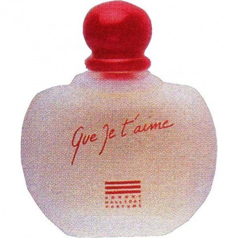 Que Je T'aime by Johnny Hallyday perfume bottle