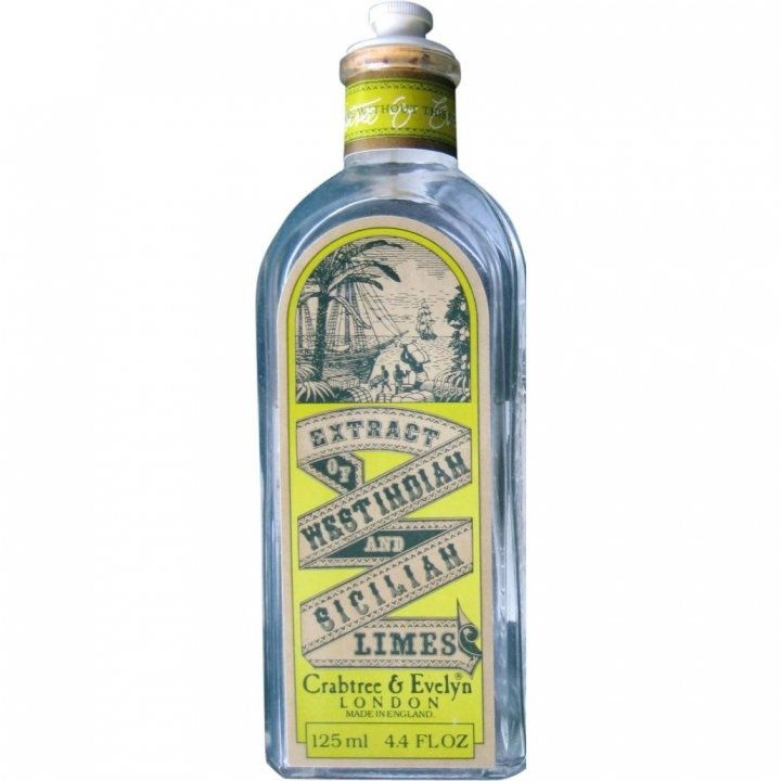 Extract of West Indian and Sicilian Limes by Crabtree & Evelyn perfume bottle