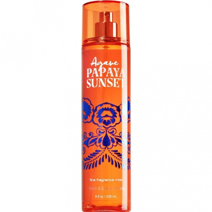 Agave Papaya Sunset by Bath & Body Works perfume bottle