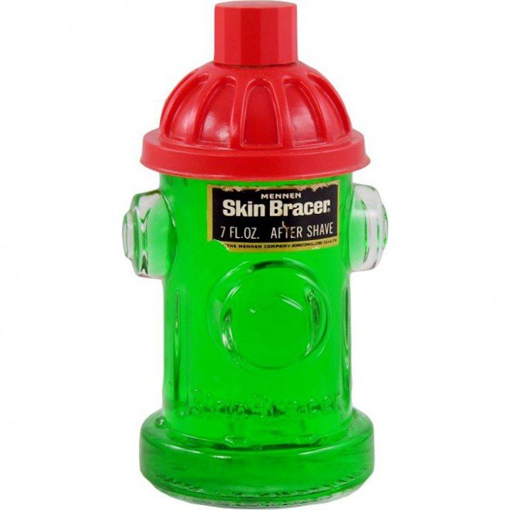 Skin Bracer Fire Plug by Mennen perfume bottle