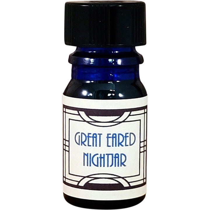 Great Eared Nightjar by Nui Cobalt Designs perfume bottle