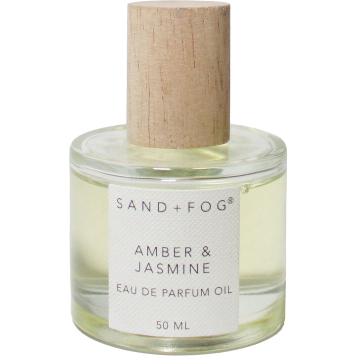 Amber & Jasmine by Sand + Fog perfume bottle