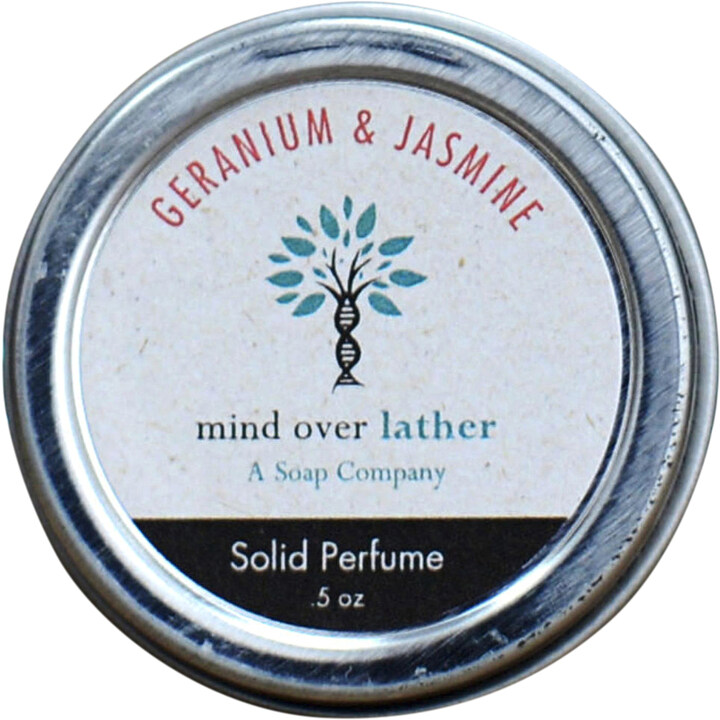 Geranium & Jasmine by Mind Over Lather perfume bottle