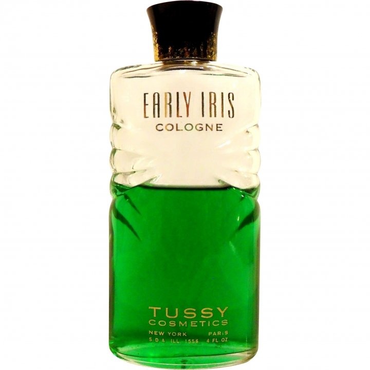 Early Iris by Tussy perfume bottle