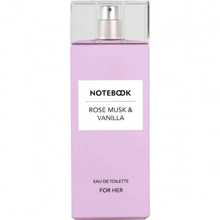 Rose Musk & Vanilla by Notebook perfume bottle