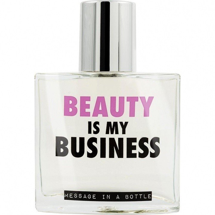 Message in a Bottle - Beauty is my Business by PUSH perfume bottle