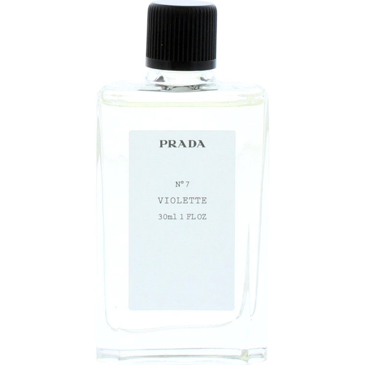 N°7 Violette by Prada perfume bottle