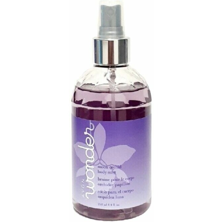 Wonder - Moon Orchid by Avon perfume bottle