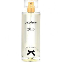 2016 by M. Asam perfume bottle