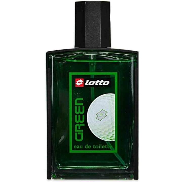 Green EDT by Lotto perfume bottle