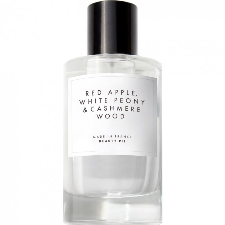 Red Apple, White Peony & Cashmere Wood by Beauty Pie perfume bottle