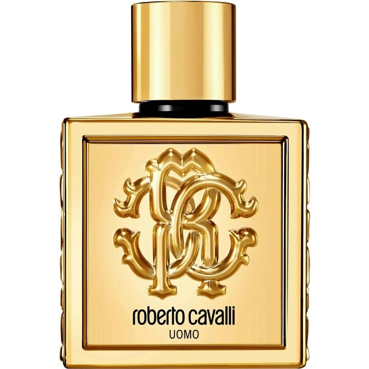 Roberto Cavalli Uomo Golden Anniversary by Roberto Cavalli perfume bottle