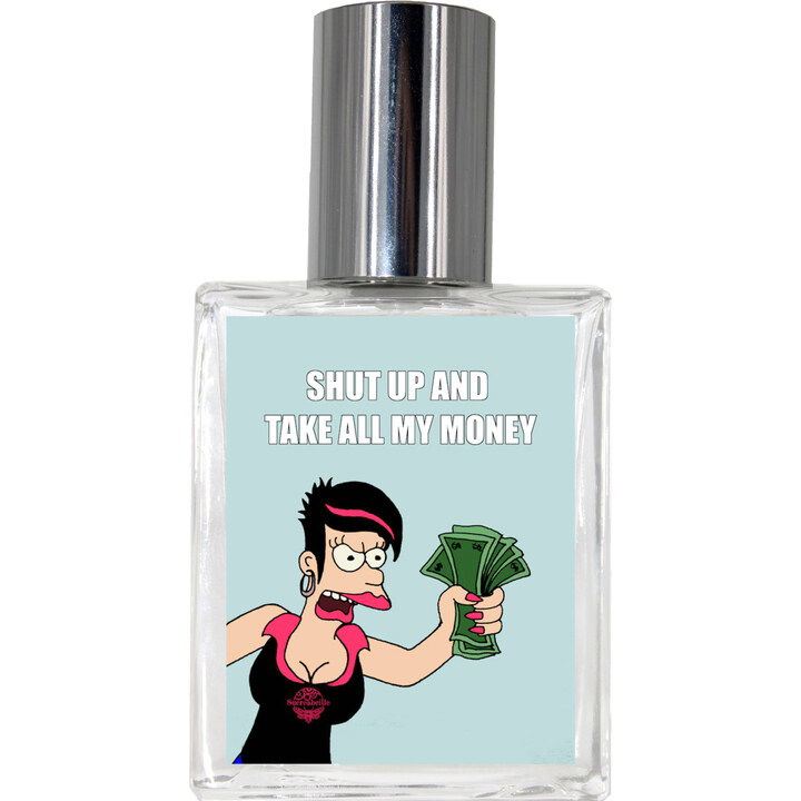 Shut up and Take All My Money (Perfume Oil) by Sucreabeille perfume bottle