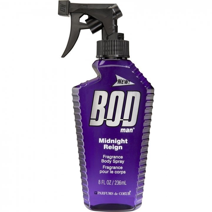 Midnight Reign by BOD man perfume bottle