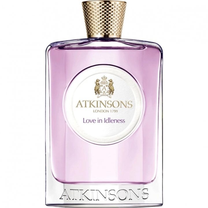 Love in Idleness by Atkinsons perfume bottle