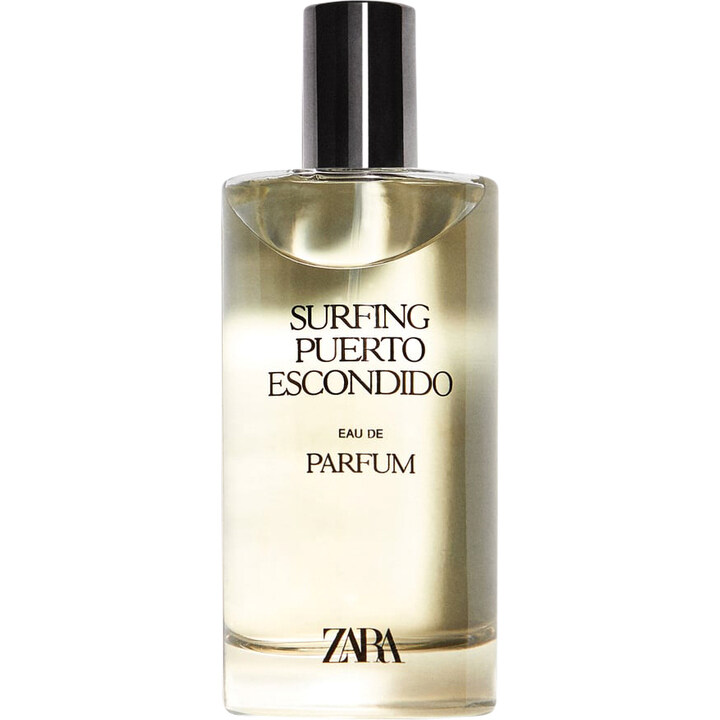 Surfing Puerto Escondido by Zara perfume bottle