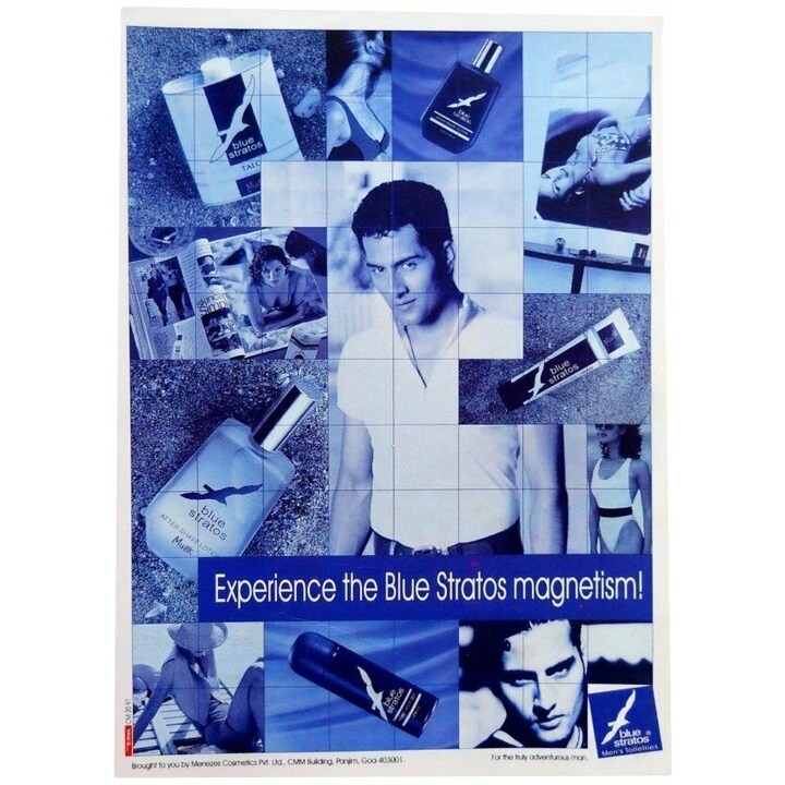 Blue Stratos Musk by Shulton perfume bottle