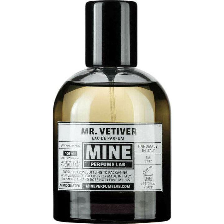 Mr. Vetiver / Vetiver by Mine Perfume Lab perfume bottle