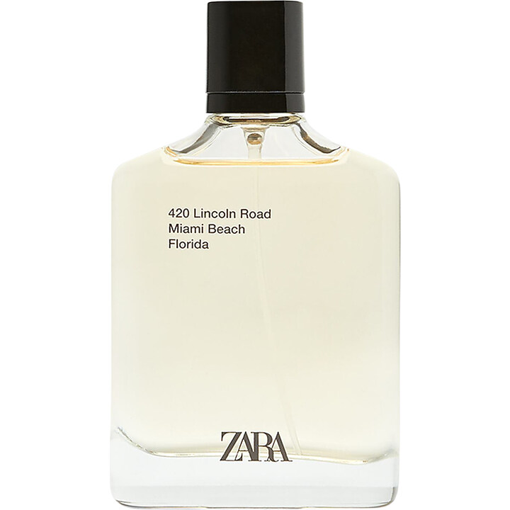 420 Lincoln Road Miami Beach Florida by Zara perfume bottle
