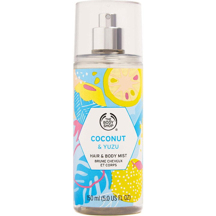 Coconut & Yuzu by The Body Shop perfume bottle