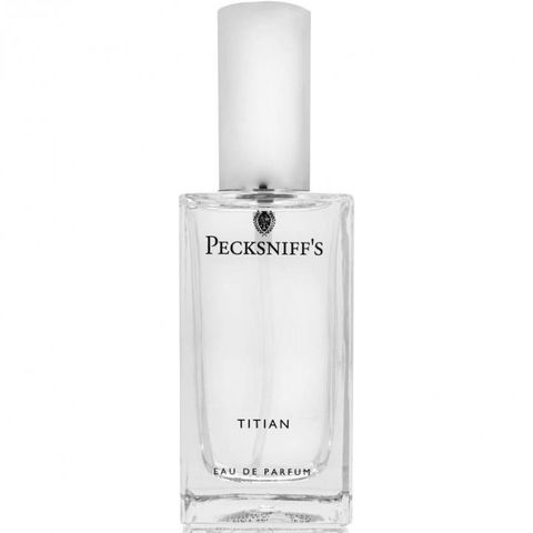 Titian by Pecksniff's perfume bottle
