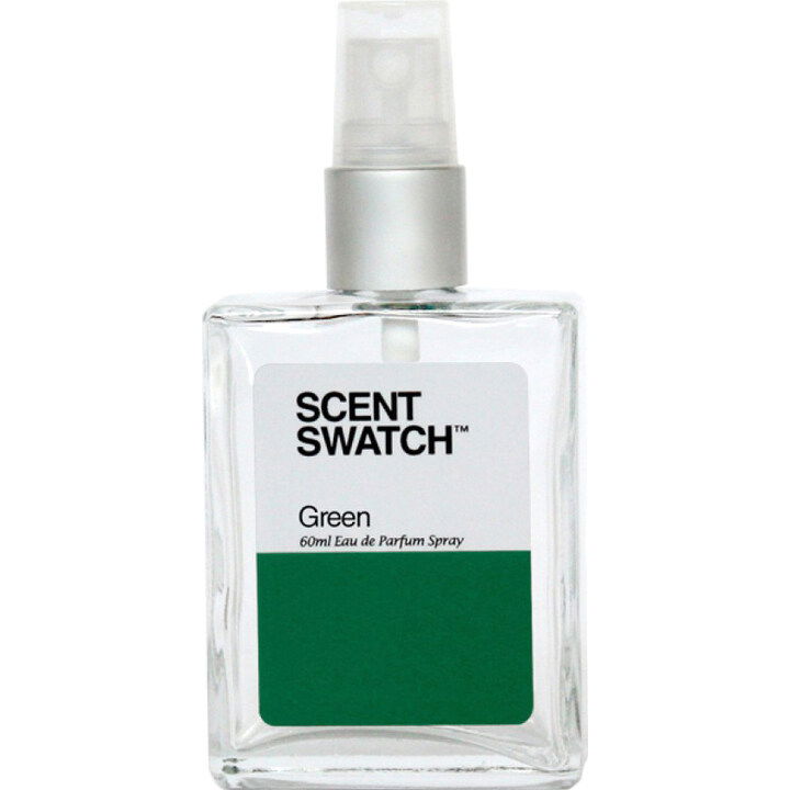 Green by Scent Swatch perfume bottle
