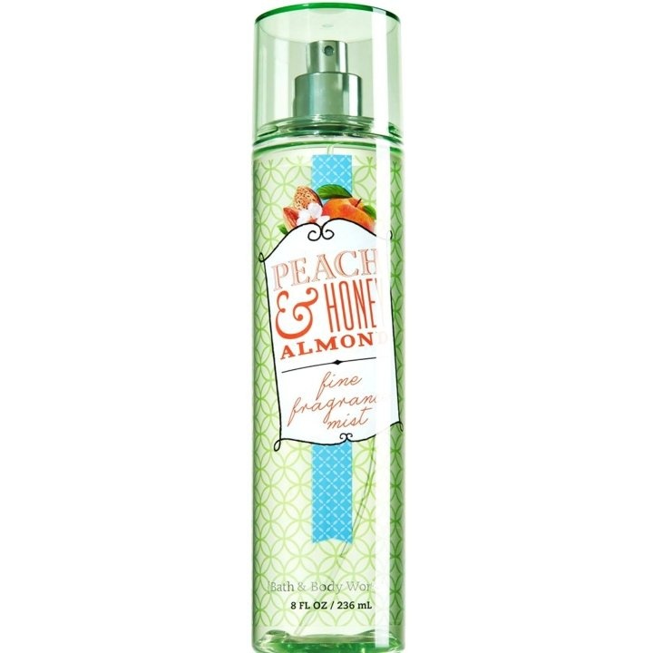 Peach & Honey Almond by Bath & Body Works perfume bottle