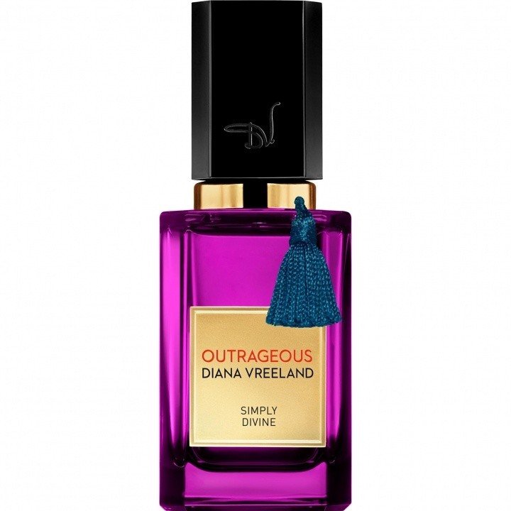 Outrageous - Simply Divine by Diana Vreeland perfume bottle