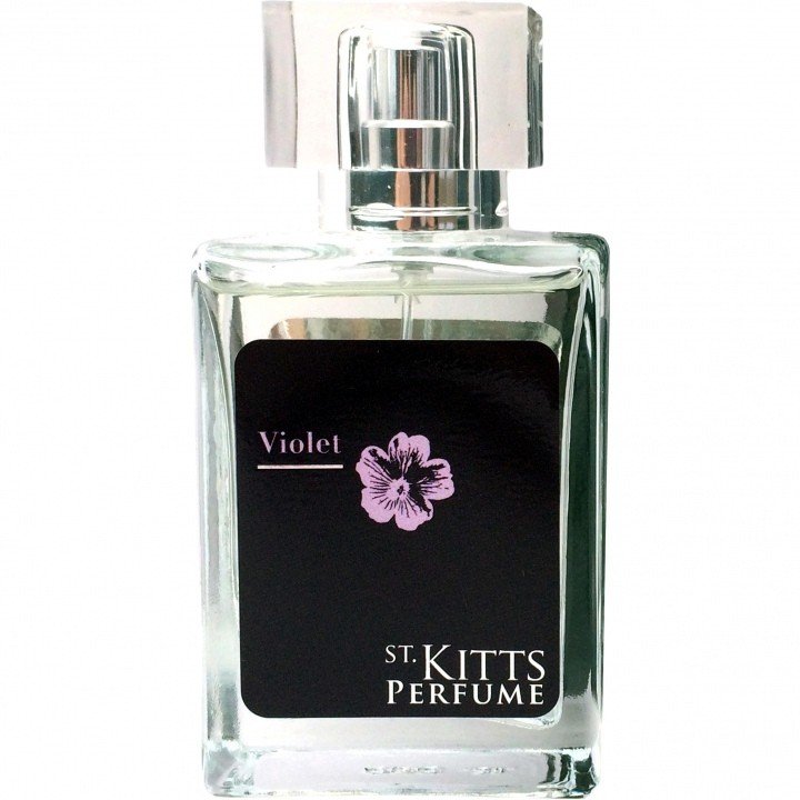 Violet by St. Kitts Herbery perfume bottle
