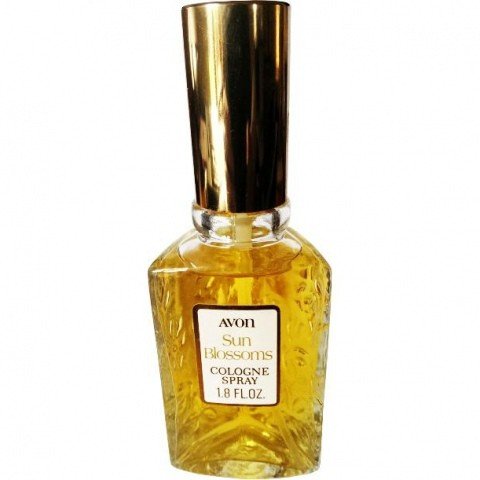 Sun Blossoms by Avon perfume bottle