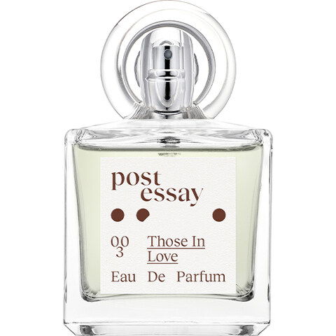 003 Those in Love by post essay perfume bottle