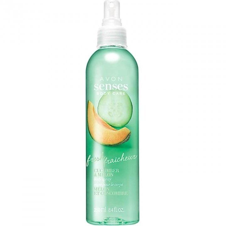 Senses - Fresh Cucumber & Melon / Naturals - Cucumber & Melon by Avon perfume bottle