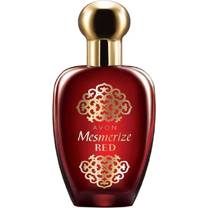 Mesmerize Red for Women by Avon perfume bottle