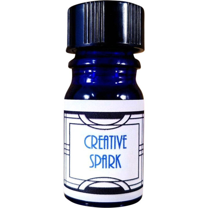 Creative Spark by Nui Cobalt Designs perfume bottle