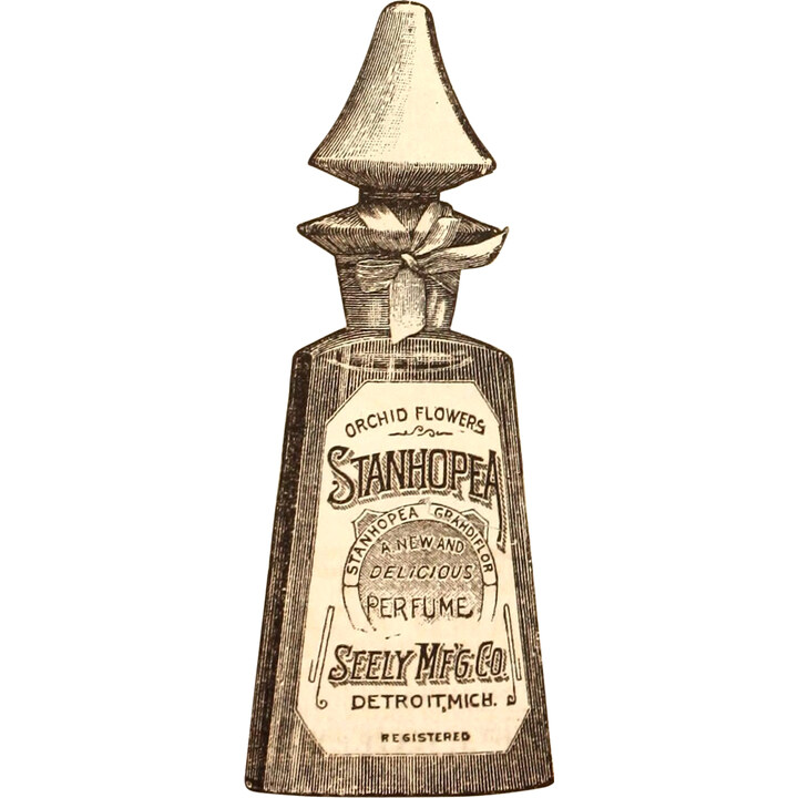 Orchid Flowers - Stanhopea by Seely perfume bottle